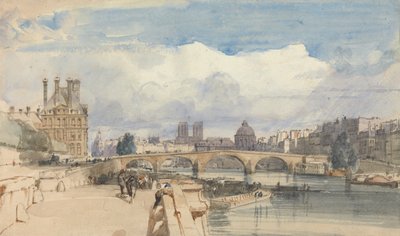 Le Pont Royal, Paris by Thomas Shotter Boys